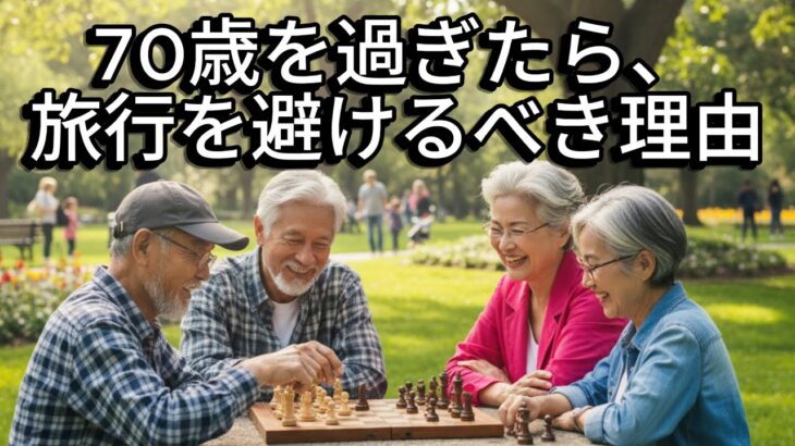 70歳を過ぎてからの旅行に潜む5つの危険――次の旅に出る前にすべての高齢者が知っておくべきこと