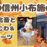 秋の信州小布施の日帰りバス旅行（葛飾北斎と栗おこわ＆スィーツ、りんご狩り、小布施温泉）