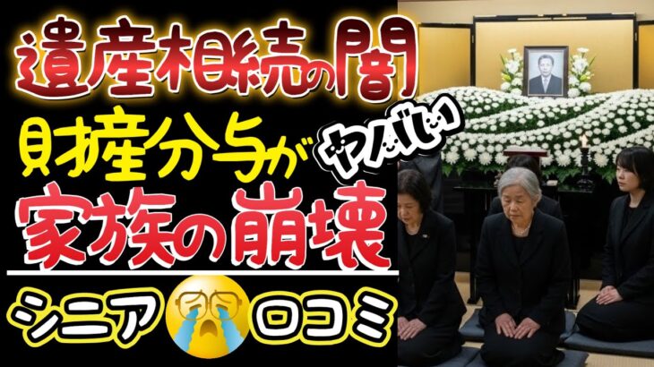 【シニアの本音】衝撃⁈ 相続で家族が崩壊…「あの時話し合っていれば」と後悔する人々の告白12選紹介します。＜老後・シニアライフ＞