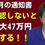 【知らないと損をする】12月の年金通知書に隠された最大47万円の重要な情報