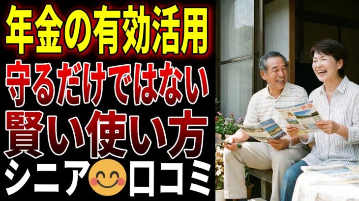 【シニアの口コミ】年金の有効活用！「守る」だけではない、賢い使い方 / 口コミを20個厳選しました