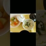 シニアぼっちの病院グルメめし紹介。昼食メニュー缶詰リンゴ🍎。2023,7,19