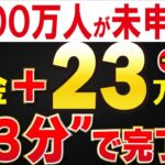 👴🏼【知らないと損！】年金に毎年23万円上乗せする方法！800万人が損してる申請術👴🏼