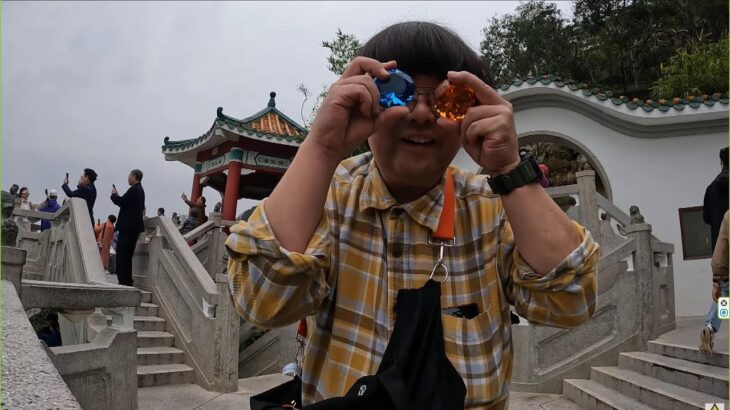 4K香港旅行記ビクトリアピークで水晶玉クリスタル大平山獅子亭海外旅行とおるＴＶ20251210