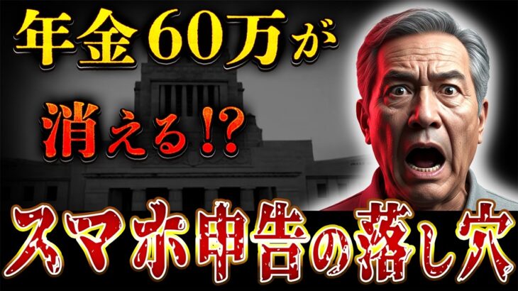 スマホ申告の罠!! 高齢者の年金60万が消える“地獄の逆転現象”の正体