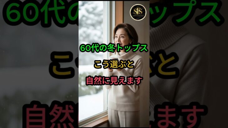 60代の冬トップスこう選ぶと自然に見えます