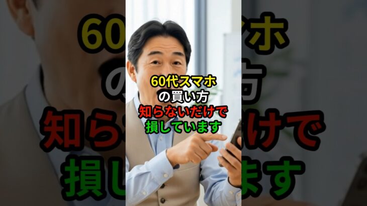 携帯代が年４万円浮く！シニアの節約術　#スマホ料金見直し#シニアのスマホ#スマホ代節約#60代70代#年金生活#固定費削減#知らないと損