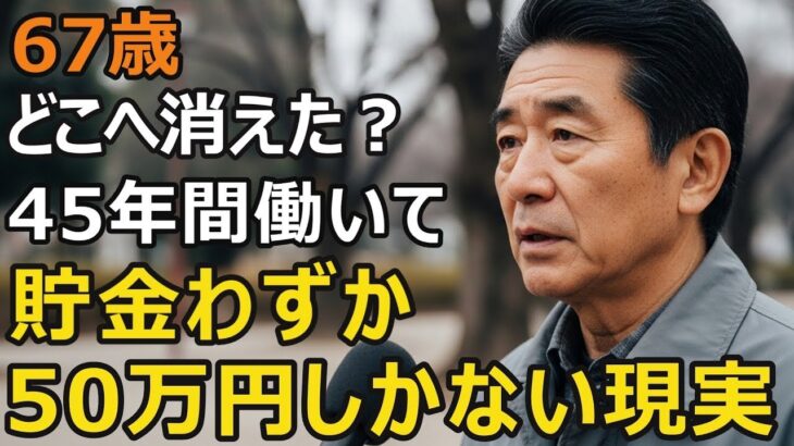 67歳男性、年金月15万円。貯金残高に絶句…何のために45年間も働き続けたのか。老後破産の現実【シニア老後】