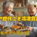 [70代年金生活者]シニア世代こそ冷凍食品を　お勧め理由3選　注意点5選