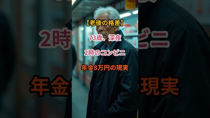 【過酷な老後】73歳が深夜コンビニに立つ理由…年金8万円の限界【シニアの口コミ】