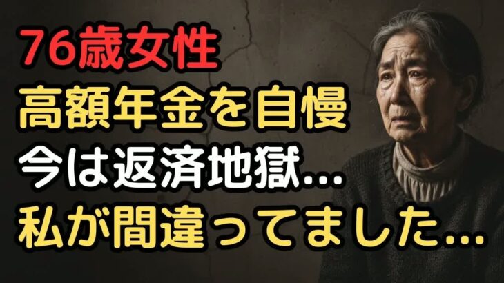 「年金だけで生きていける」76歳女性が知った残酷な老後の真実と地獄の始まり