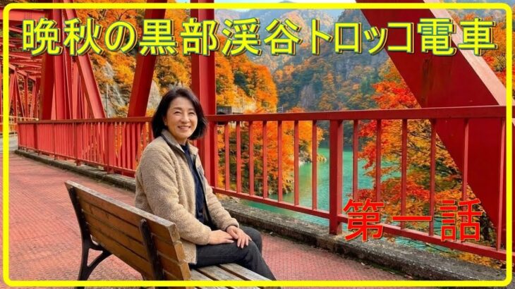 「AI生成動画」【シニア旅行】結婚して40年初めての夫婦旅行　新潟旅行　晩秋の黒部渓谷トロッコ電車