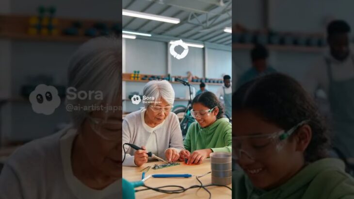 リカレントシニア　WS　イメージビデオ リカレントシニア　福岡市ワークショップ　ISIT設立　30周年　ワークショップ　縦型動画　SOTRY