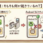 XperiaスマホのAndroid OS16アップデート後にモバイルSuicaが使えなくなった原因と対処法