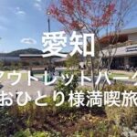 アウトレット岡崎の駐車場まで〜パーク内の紹介！　#車旅   #シニア   #旅行   #ごはん