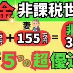 🪭【年金の住民税非課税世帯の優遇措置がすごい！】メリットは非課税だけではない！夫婦・独身者の要件 国民保険料の減免  医療費・介護費用の負担軽減 手取りと手取り率 給付金 メリット 障害年金・遺族🪭
