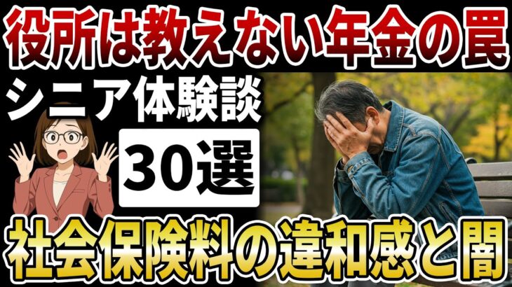 【年金の罠】役所は絶対に教えない！ねんきん定期便には書かれない「社会保険料の違和感と闇」とは【シニアの口コミ】