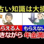 ❀【最新】働きながら年金を満額もらう方法！満額もらえない人ができる対策とは？【在職老齢年金、厚生年金、特別支給の老齢厚生年金】❀