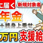 🚏【年金生活者支援給付金】毎年９月に年金生活者支援給付金の新規対象者の方に届くお知らせとは？／申請するだけで得する制度を徹底解説！🚏
