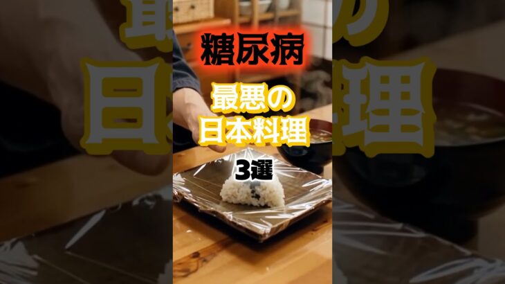 【1位は天ぷらじゃない⁉】糖尿病になりやすい最悪の日本料理⁉#雑学 #健康 #医学 #ファッション #開運 #名言 #知恵