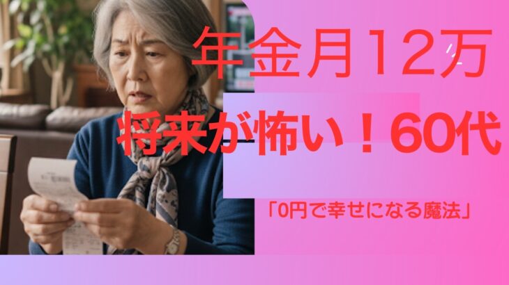 年金月12万円。将来が不安で眠れなかった私が、お隣さんの「お金をかけない贅沢」に救われた話【陽だまりシニアライフ】