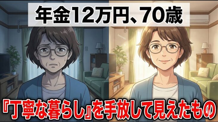 【年金12万円】70歳の私が「丁寧な暮らし」を捨てて生き延びた理由