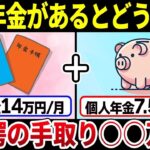 🎏【老後年金】月14万円＋個人年金の手取り額はいくら？個人年金がある場合とない場合の税金・社会保険料の比較と実際の手取り額について解説🎏