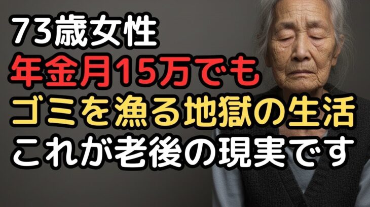 「年金月15万でも足りない」物価高で老後破産ギリギリの73歳女性の地獄の老後生活