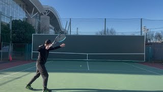 #練習記録-187 。ITFシニア世界ツアーを目指す人の“静かな日常”｜48歳、練習記録