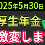 【重要速報！】厚生年金が激変！2025年年金改正に決着！知らないと200万円失います（加給年金廃止・保険料増・底上げ）