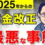 【完全解説】2025年からの年金改正がヤバすぎる！！最悪な事態になる前にできることは？2024年から2025年にかけての年金改正の総集編を解説！