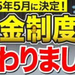 🌸【知らないと大損】〇歳まで働くと年金の支給停止! 2025年5月に年金ルールが変更された在職老齢年金について徹底解説します！【年金制度改正法案】🌸