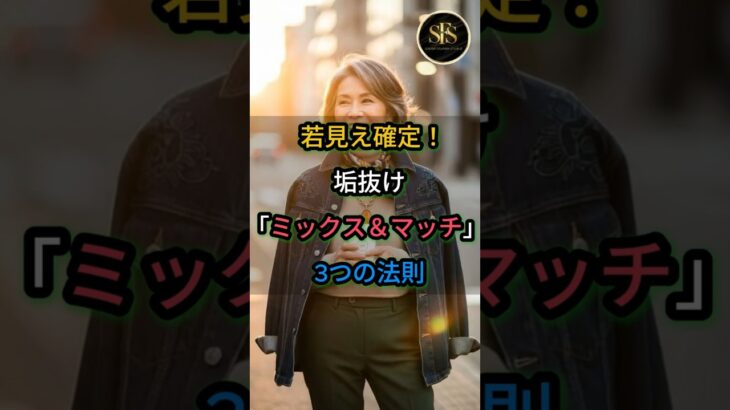 若見え確定！ 垢抜け「ミックス＆マッチ」 3つの法則