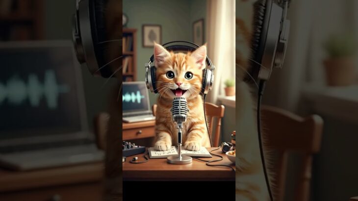 かわいい赤ちゃん猫の新年のご挨拶 #4