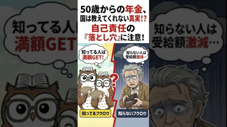50歳で年金ハガキが「嘘」をつく理由