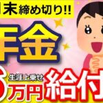🌸【知らないと損！】申請で一生年金に6万円上乗せ！年金生活者支援給付金は今すぐ絶対に申請して！【老齢年金 遺族年金 障害年金】🌸