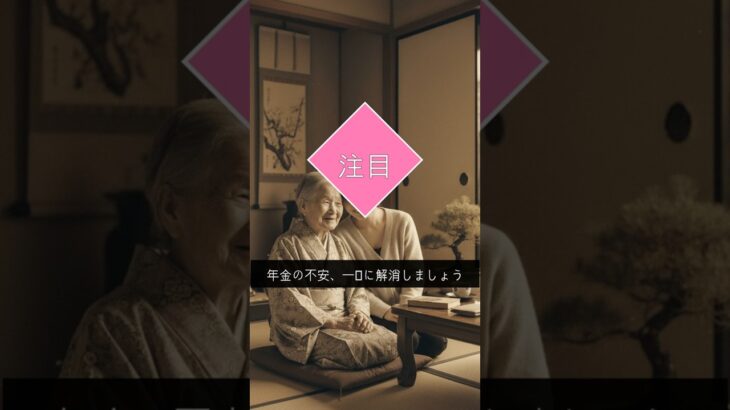 【おばあちゃんへ】年金を遅らせるといくら増える？繰り下げ受給のメリットと注意点 #年金事務所 #60歳代
