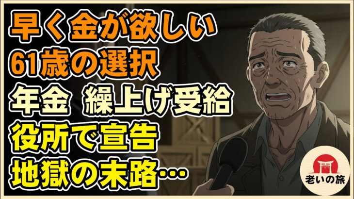 【漫画】障害年金が貰えない！？年金繰上げ受給に潜む“悪魔の罠”…たった一つの選択ミスで人生詰んだ男【シニアライフ】【60代以上の方へ】