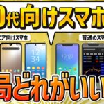 60歳以上=シニアスマホは古い!後悔しない選び方を解説します！