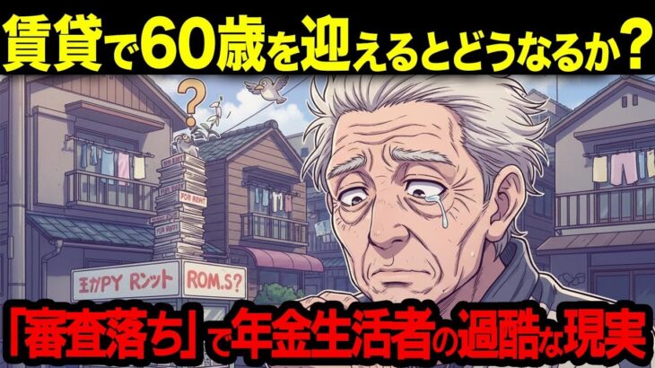 賃貸で老後を迎えるとどうなるのか？「60歳で審査落ち」…年金生活者の過酷な現実