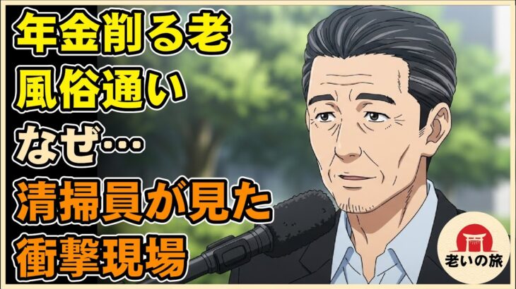 【漫画】年金を削ってまで風俗に通う老人の切実な事情。超高齢社会の日本の底辺で、清掃員が見た衝撃の光景…【シニアライフ】【60代以上の方へ】