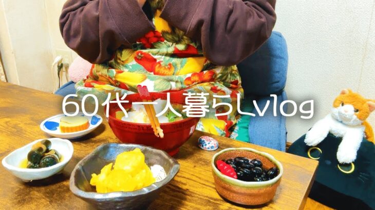 60代一人暮らしのお正月/千葉神社に参拝/お雑煮【シニアライフ】#291