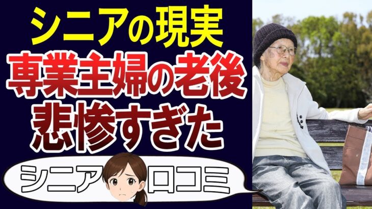 【シニア貧困苦】熟年離婚、少ない年金…60代主婦の老後が悲惨すぎた。口コミ30個ご紹介＜老後・シニアライフ＞