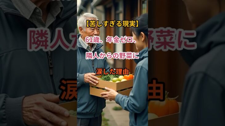 【苦しすぎる現実】年金ゼロの61歳…隣人の野菜に涙した“切なすぎる理由”【シニアの口コミ】