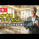【速報】65歳以上限定？プラチナNISAは年金の味方か罠か2026年制度を冷静に読み解く