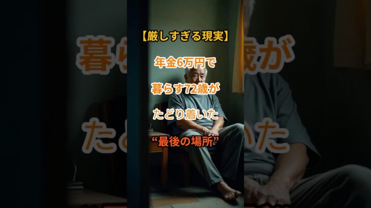 【衝撃の老後】年金わずか6万円…72歳元トラック運転手の辿り着いた先【シニアの口コミ】