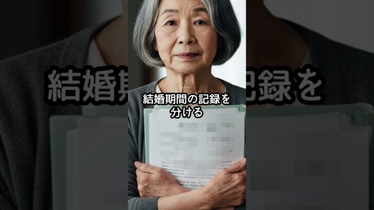 不倫した夫の嘲笑…70歳離婚で知った年金分割の現実 #shorts  #シニア #離婚 #年金