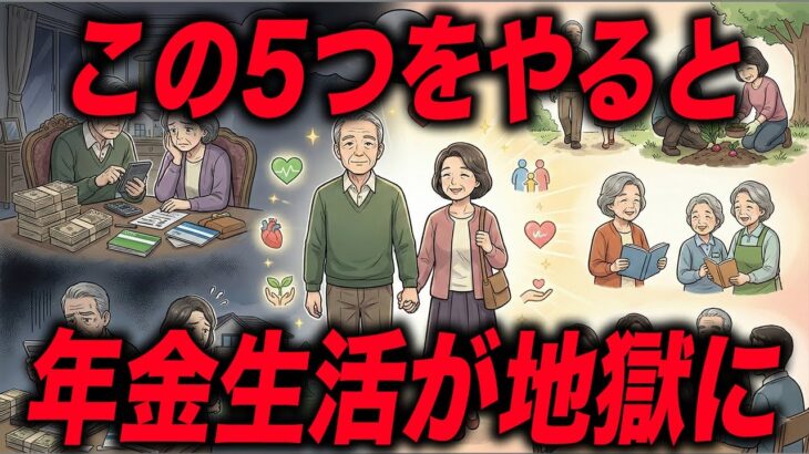 【70代警告】これを続けると貧乏に…年金22万円でも破綻する人の5つの習慣