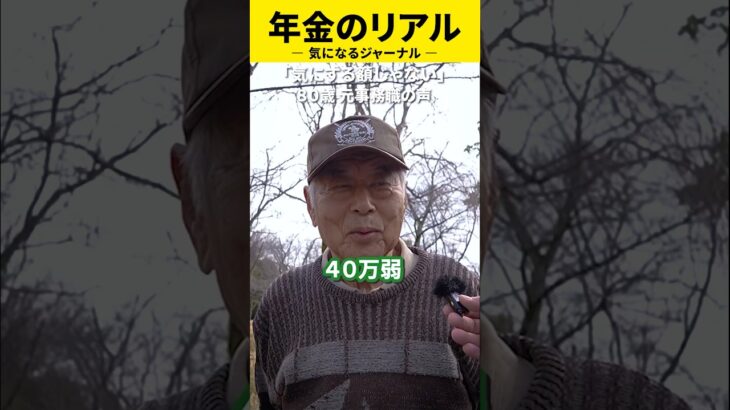 80歳の年金◯◯万円　#年金#年金暮らし#年金生活＃定年＃老後