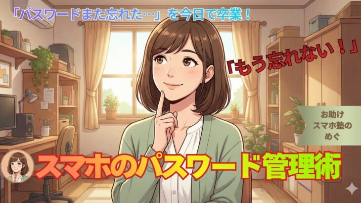 【シニア】IDとパスワードの「頑張らない」管理法